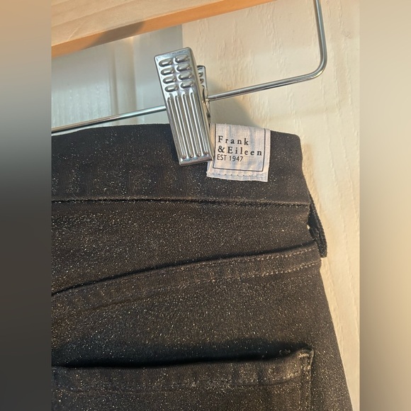 Frank & Eileen Sligo Skinny Jean Gold Glitter Wax Size 28 NWOT - Picture 12 of 16